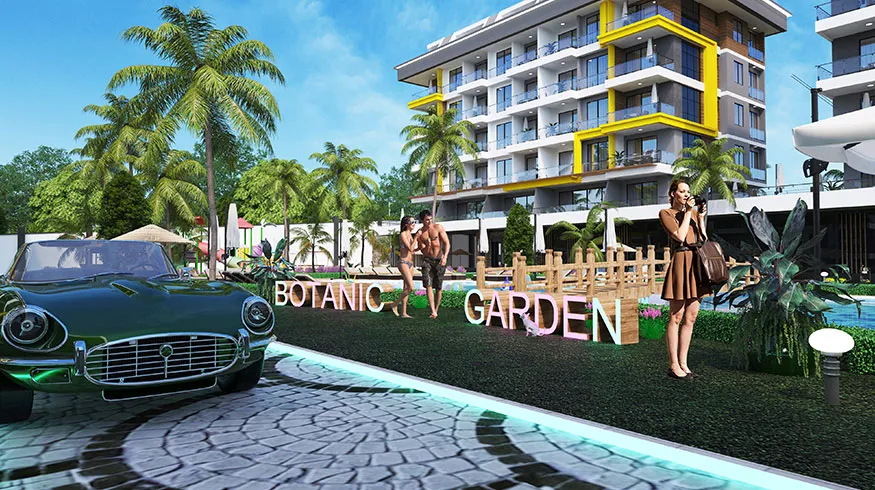 Botanic Garden Residence Project in Kestel/Alanya