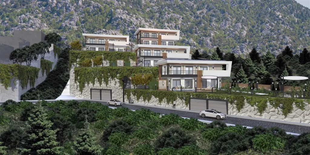 Bektaş/Antalya'da Komplekste 4+1 Villa